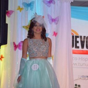 Two piece elegant dress